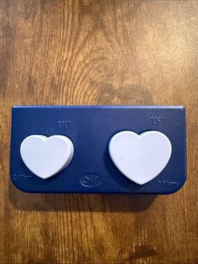 Creative Memories Double Heart  Punch